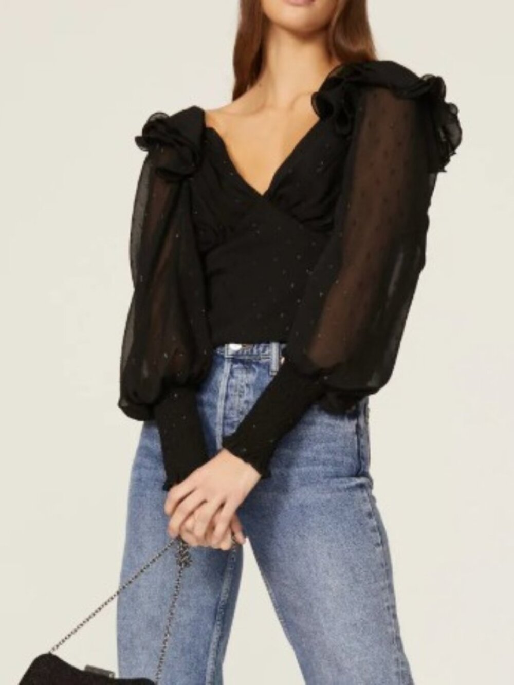 Hutch Black Reni Top